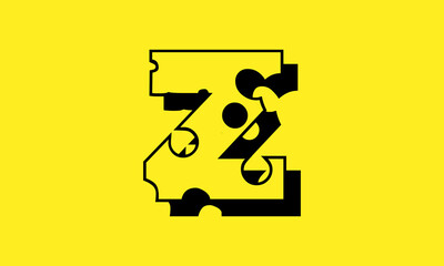 Z Cheese Logo Design 