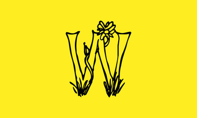 W Creeper Logo Design 