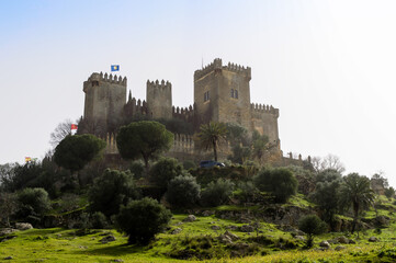 castillo de Almodóvar del río.
plató de rodaje de la serie juego de tronos.