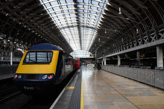 The train now standing