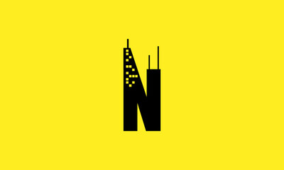 N Logo Design 