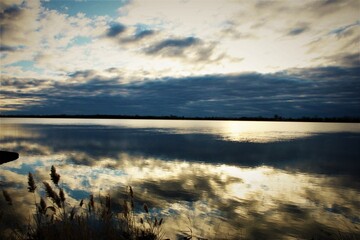 paysage back ground  sunset nature industrie 