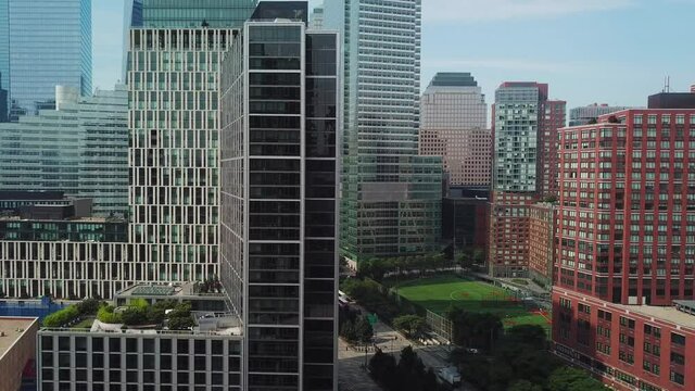 Still Shot of the Westside of Manhattan