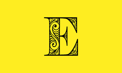 E logo design 