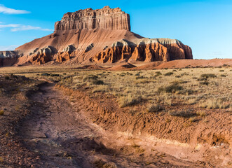 Wild Horse Butte At Goblin Valley State Park, Utah, USA