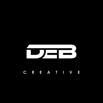DEB Letter Initial Logo Design Template Vector Illustration	
