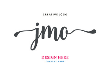 JMO lettering logo is simple, easy to understand and authoritative