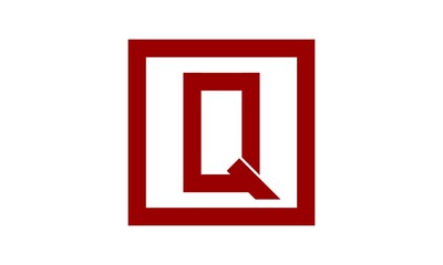 Abstract letter Q illustration vector design