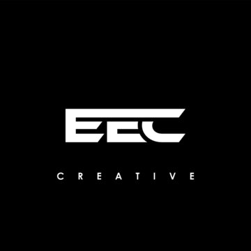 EEC Letter Initial Logo Design Template Vector Illustration	
