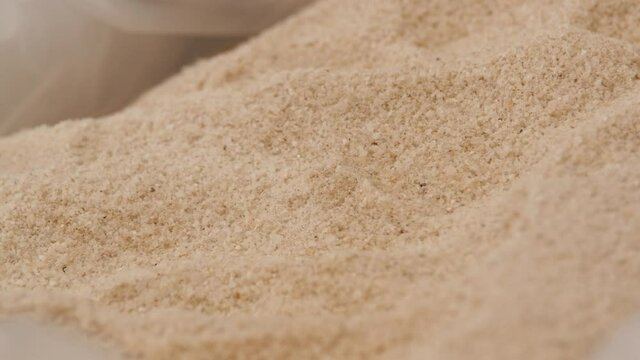 Animal feed production process. Fish food.