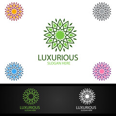 Luxurious Royal Logo for Jewelry, Wedding, Hotel or Fashion