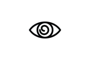 Hospital Outline Icon - Eye