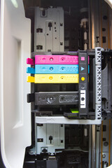 An ink cartridge or inkjet cartridge is a component of an inkjet printer that contains the ink four...
