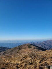 view from the mountain