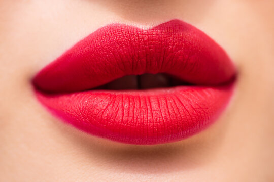 Sexy woman lips, passion lip, female mouth.