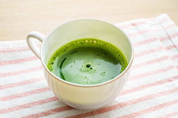 カジュアルに飲む抹茶