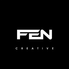 FEN Logo Design Template Vector Illustration	
