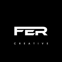 FER Logo Design Template Vector Illustration	
