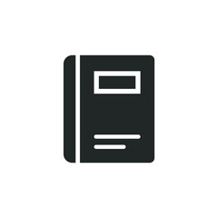 Obraz premium Textbook icon