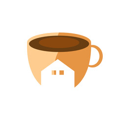 Illustration Vector Graphic of Coffee House Logo