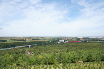 Fototapeta na wymiar The distant location of Zhangbei County, Hebei Province