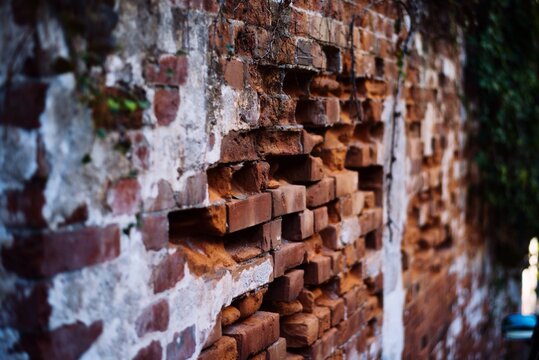 Weathered Brick Wall