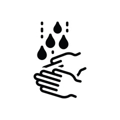 Black solid icon for frequent