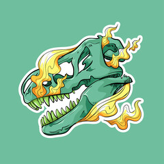 TREX SKULL © Focaletz