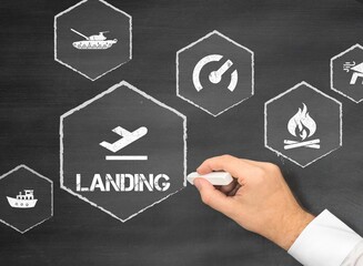 landing