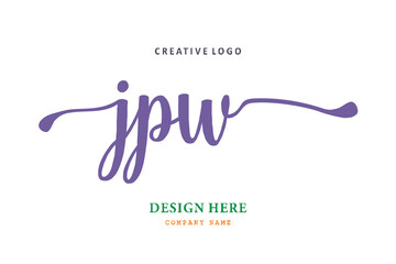 JPW lettering logo is simple, easy to understand and authoritative