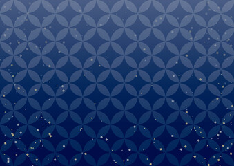 和柄 文様 模様 背景 テキスタイル イラスト 麻の葉 青 Background Wall Mural Backgrou Necology 和柄 文様 模様 背景 テキスタイル イラスト 麻の葉 青 Background Wall Mural Backgrou Necology