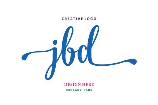 JBD lettering logo is simple, easy to understand and authoritative