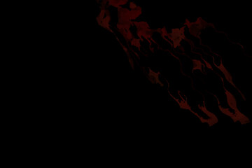 Obraz premium Red design pattern on Black background .Abstract wallpaper. Black wallpaper.