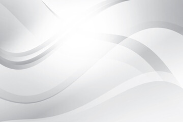 Abstract geometric white and gray color background. Vector, illustration.	