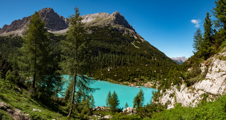 A lake into the mountain - Italy