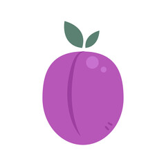 Prunes cartoon vector. symbol. logo design. Prunes on white background.