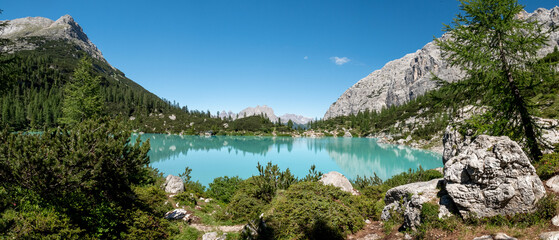 A lake into the mountain - Italy