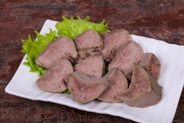 Gurmet pork tongue snack