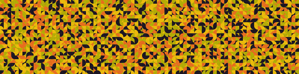 Abstract Geometric Pattern generative computational art illustration