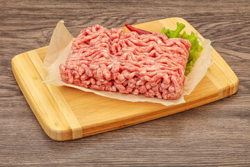 Minced meat - pork and beef