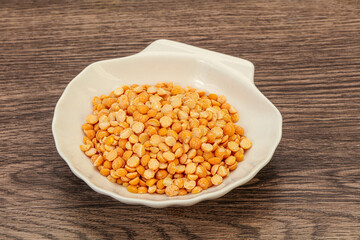 Dry peas for cooking