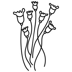 Flower Design Element 