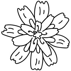 Flower Tattoo Element 