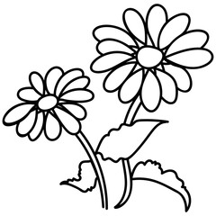 Sunflower Vector Element 