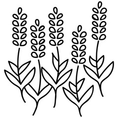 Naklejka premium Floral Design Element 