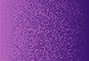 Background made of purple sequins, glitters dots