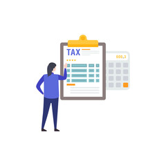 Tax Calculation Illustration 