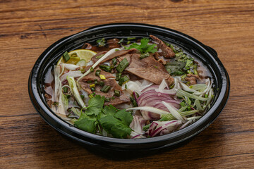 Vietnamese cuisine - Pho Bo soup
