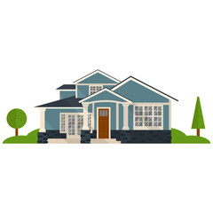 Residential Building Vector 