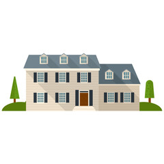 Hotel Building Vector 